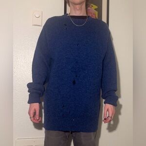 Pendleton Blue Sweater